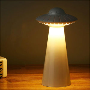 Dimmable Led Night Light UFO Table Lamp USB Rechargeable