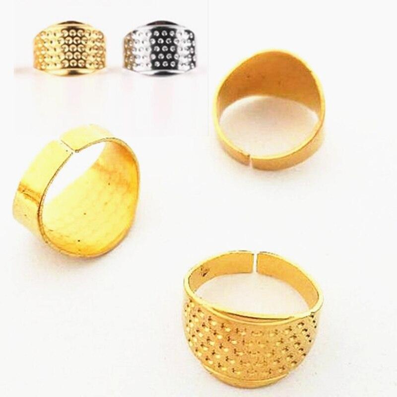 1PCS Retro Finger Protector Antique Thimble Ring Needle