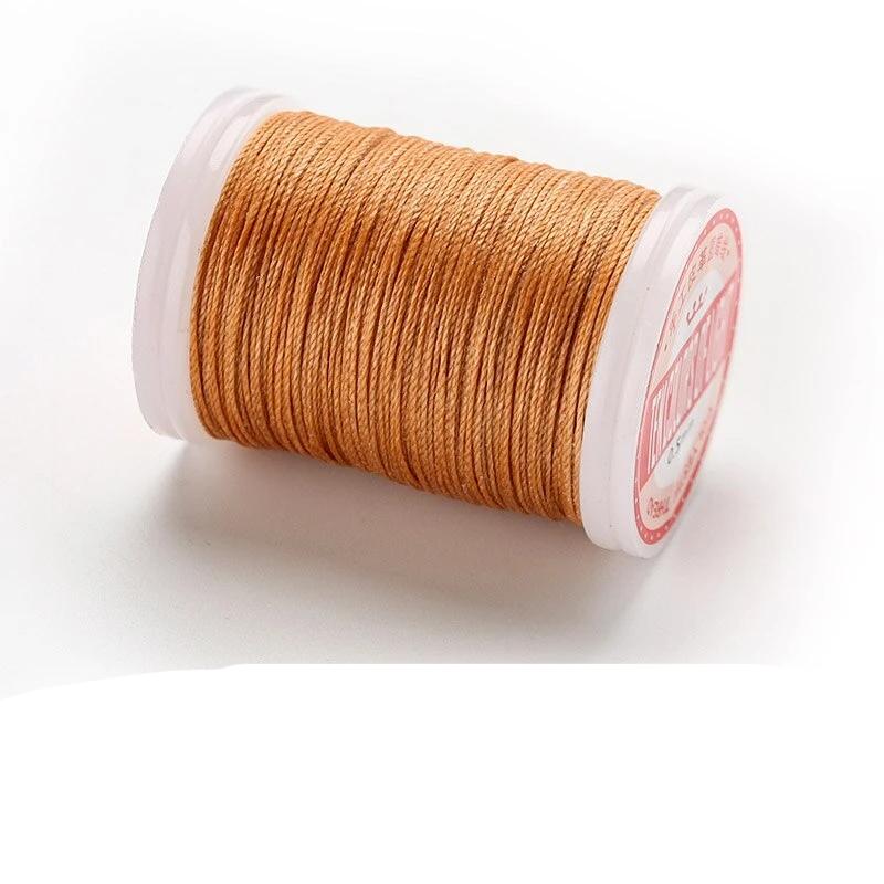 Round Waxed Thread Polyester Cord Coated Strings