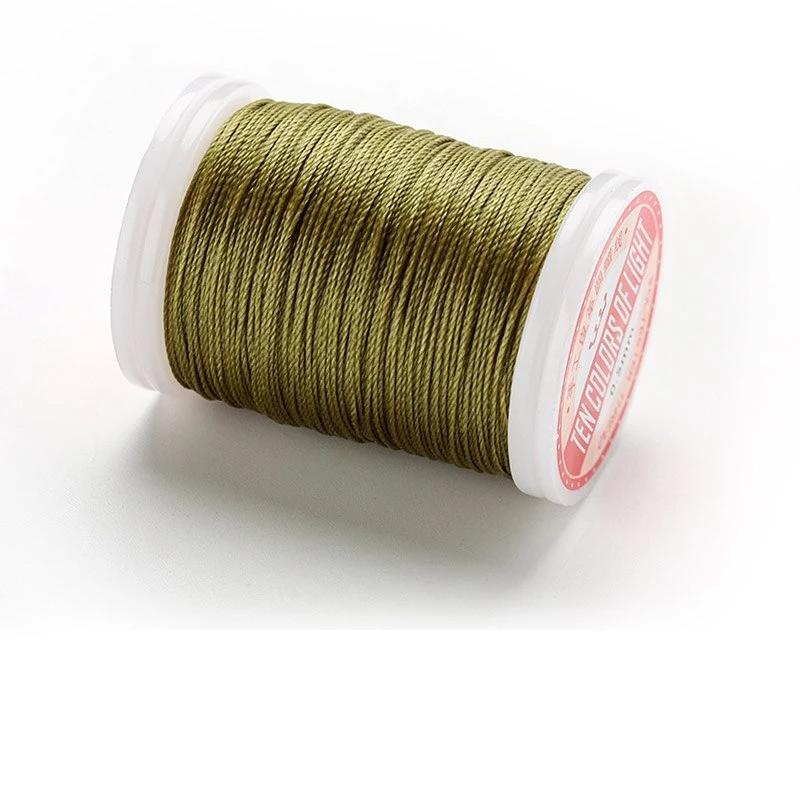 Round Waxed Thread Polyester Cord Coated Strings