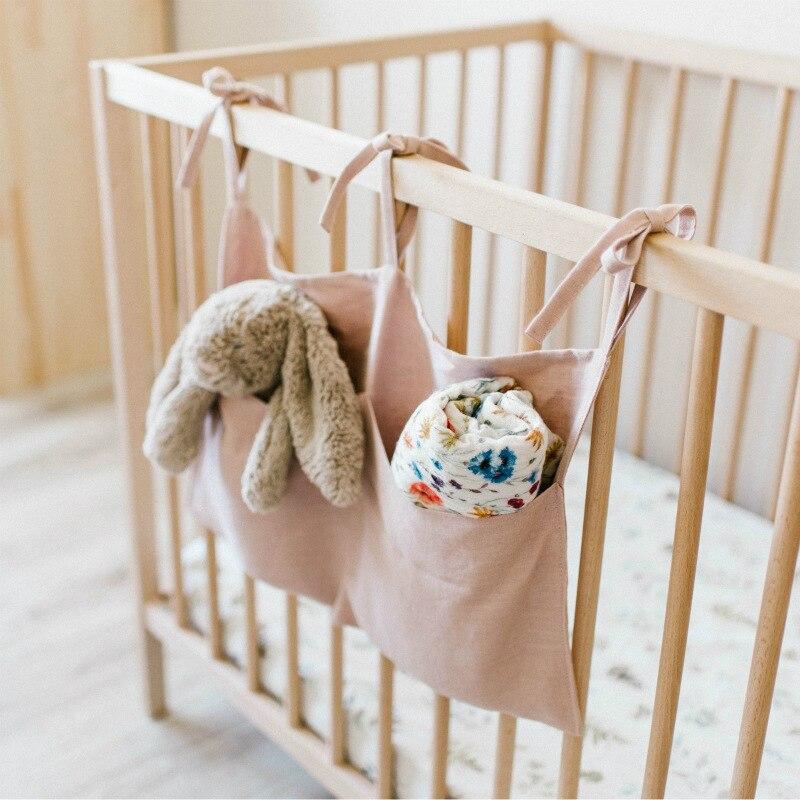 Baby Bumper Cot Bed Hanging Bag Crib Organizer