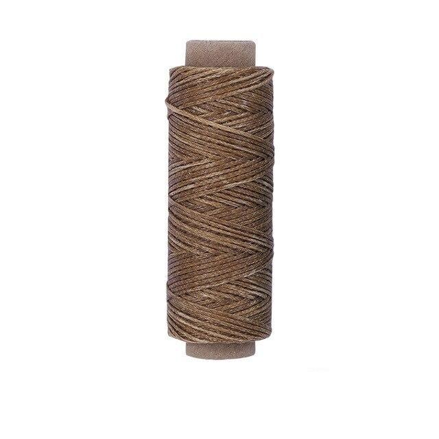 Leather Waxed Thread Cord 150D 50M Polyester Stitching