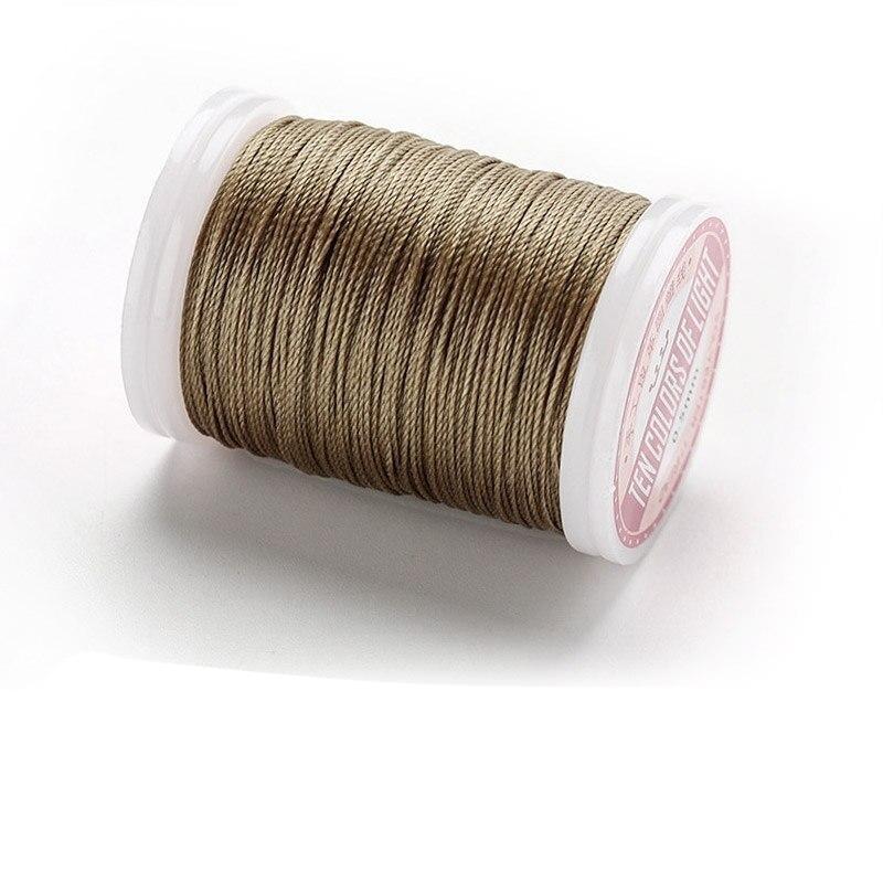 Round Waxed Thread Polyester Cord Coated Strings