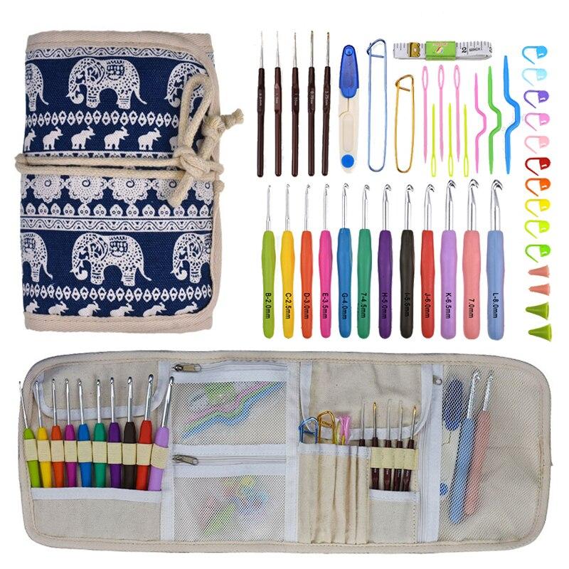 Circular Knitting Needles Set 26pcs Interchangeable Crochet