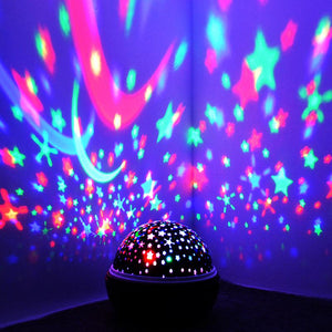 Luminous Starry Sky LED Night Light Projector