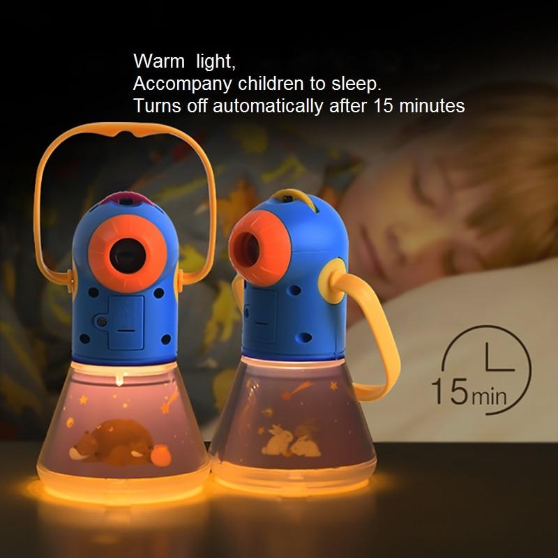 Storybook Night Light Torch Projector